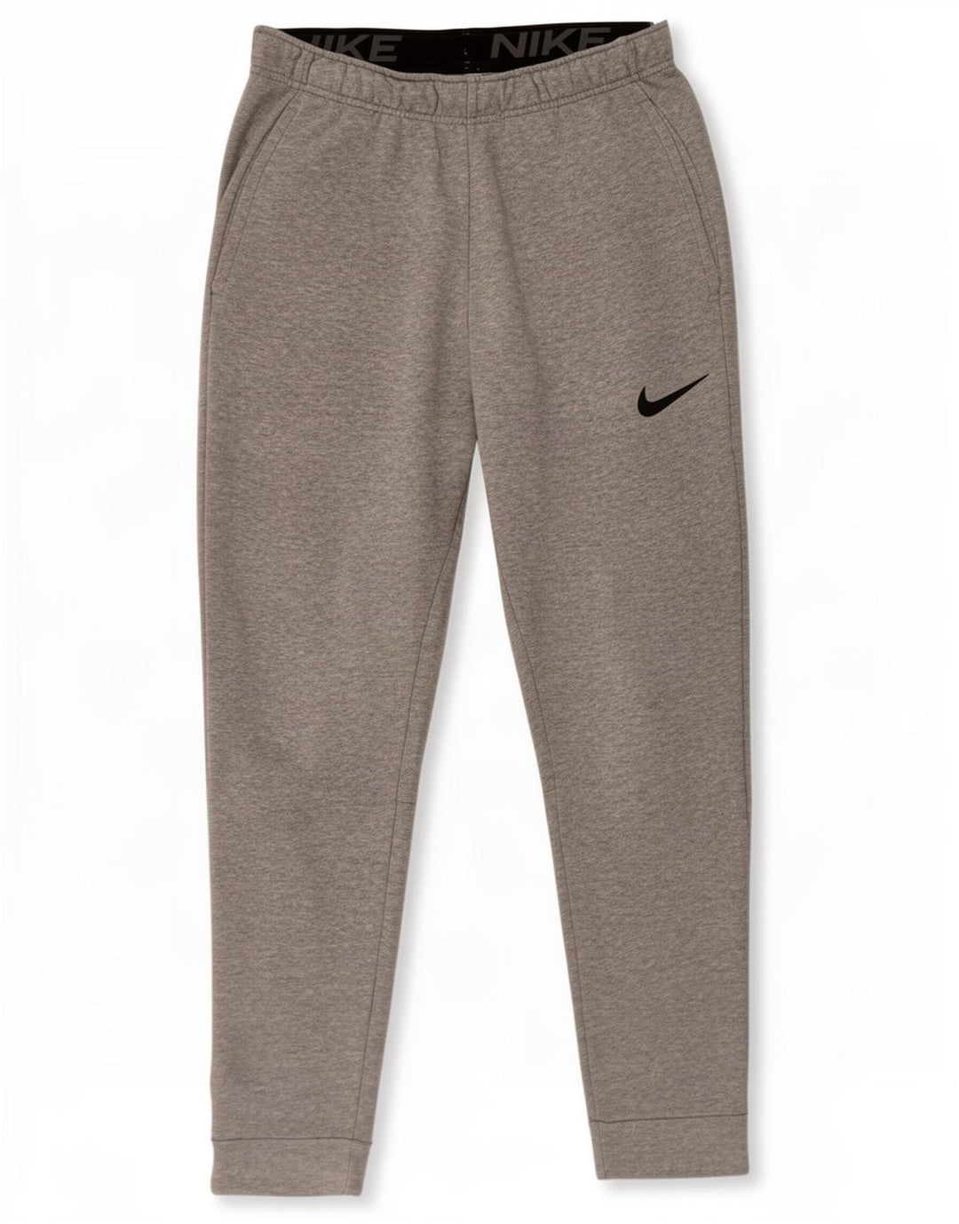 Nike Hombre Dri Fit Pantalones De Chándal Joggers De Algodón Moteado Gris Medio