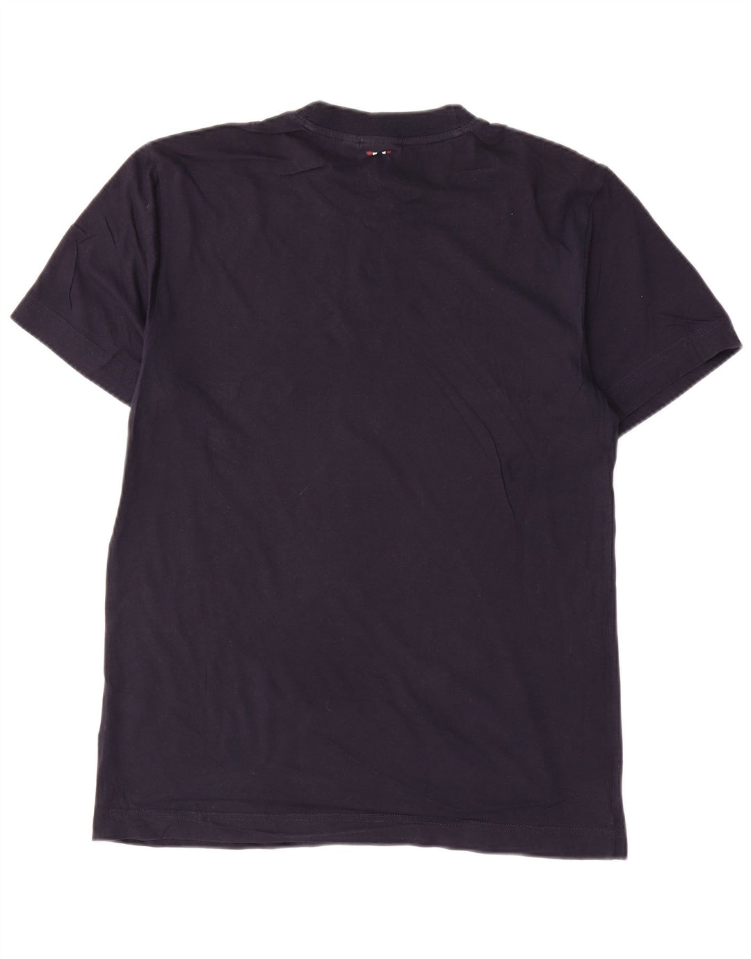 Napapijri Hombre Camiseta Gráfica Top Medium Azul Marino