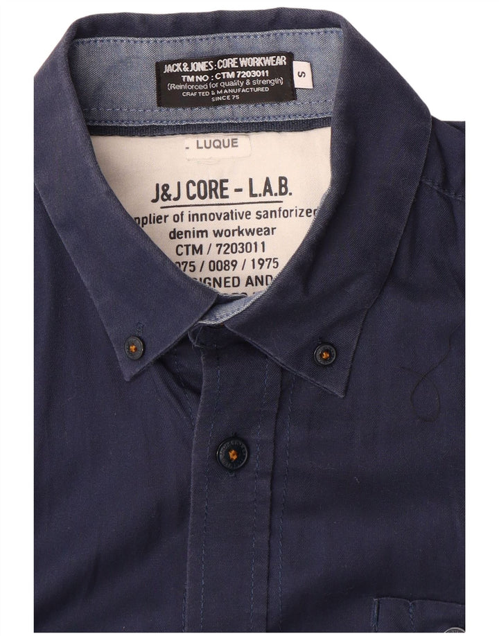 Camisa Jack & Jones Hombre Small Azul Marino
