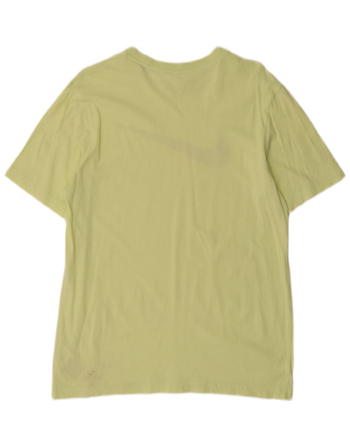 Nike - Camiseta gráfica para hombre, parte superior de algodón verde medio