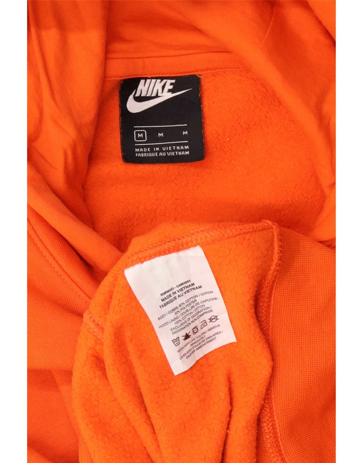 Nike Jersey con capucha para hombre, color naranja medio, algodón