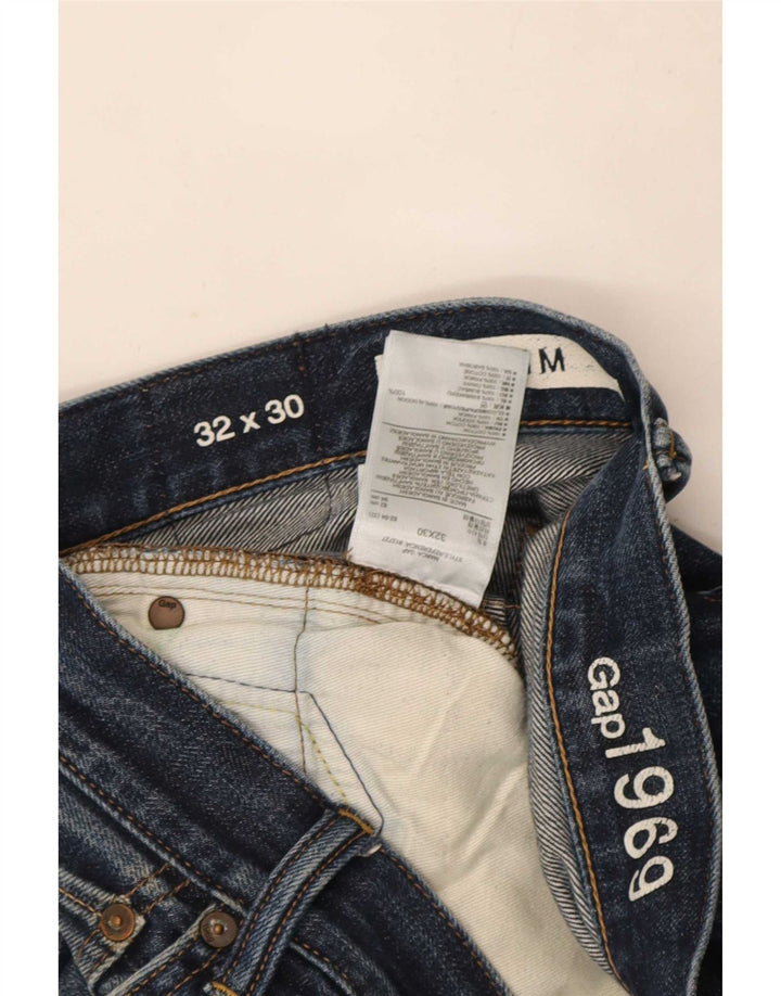 Vaqueros ajustados para hombre Gap W32 L30 Algodón azul