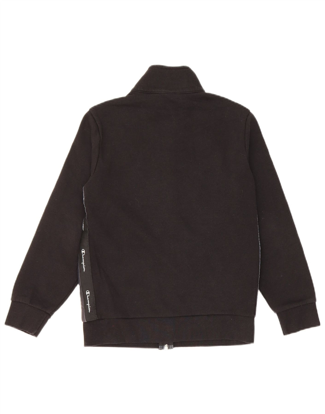 Champion Chaqueta de chándal gráfica para niños 9-10 años Algodón negro