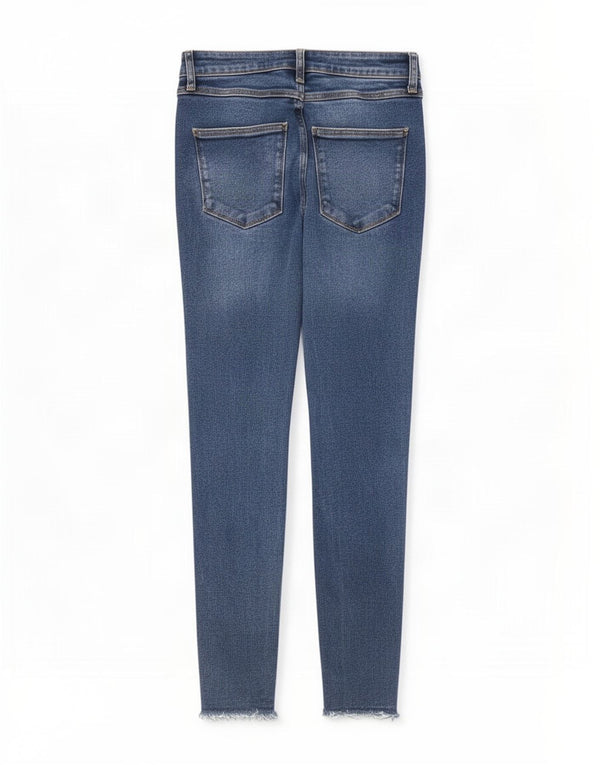 Zara Vaqueros pitillo para mujer EU 38 Small W28 L28 Azul