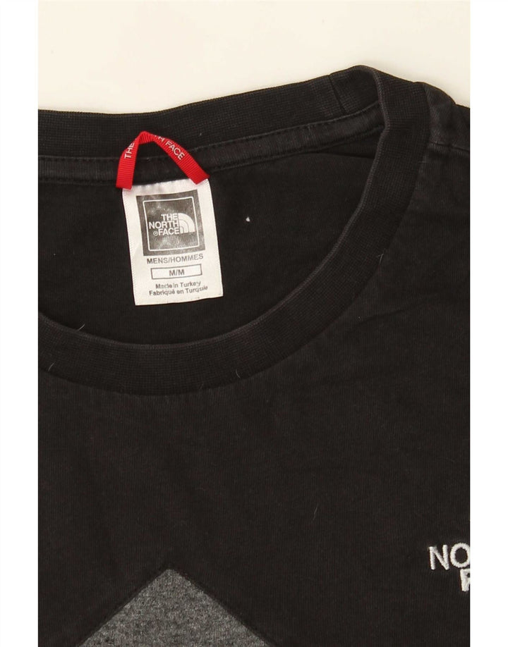 The North Face Hombre Camiseta Top Gris Medio Colorblock