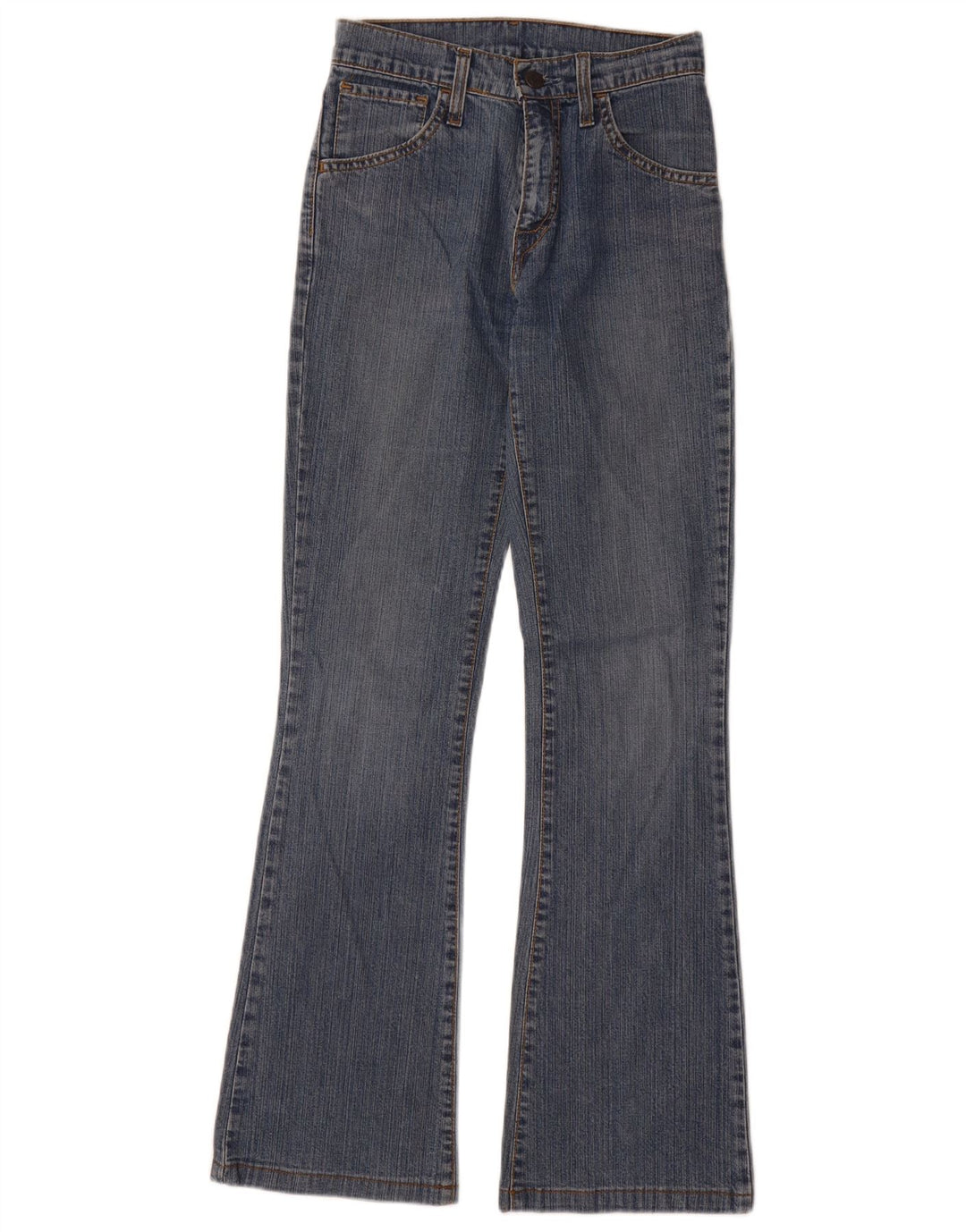 Vaqueros Levi's Mujer Acampanados W26 L34 Algodón Azul