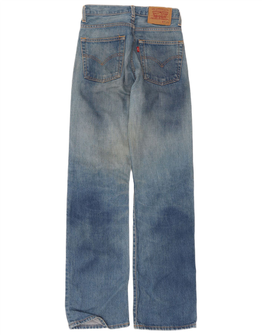 Levi's Jeans de cintura alta para hombre W28 L34 Algodón azul