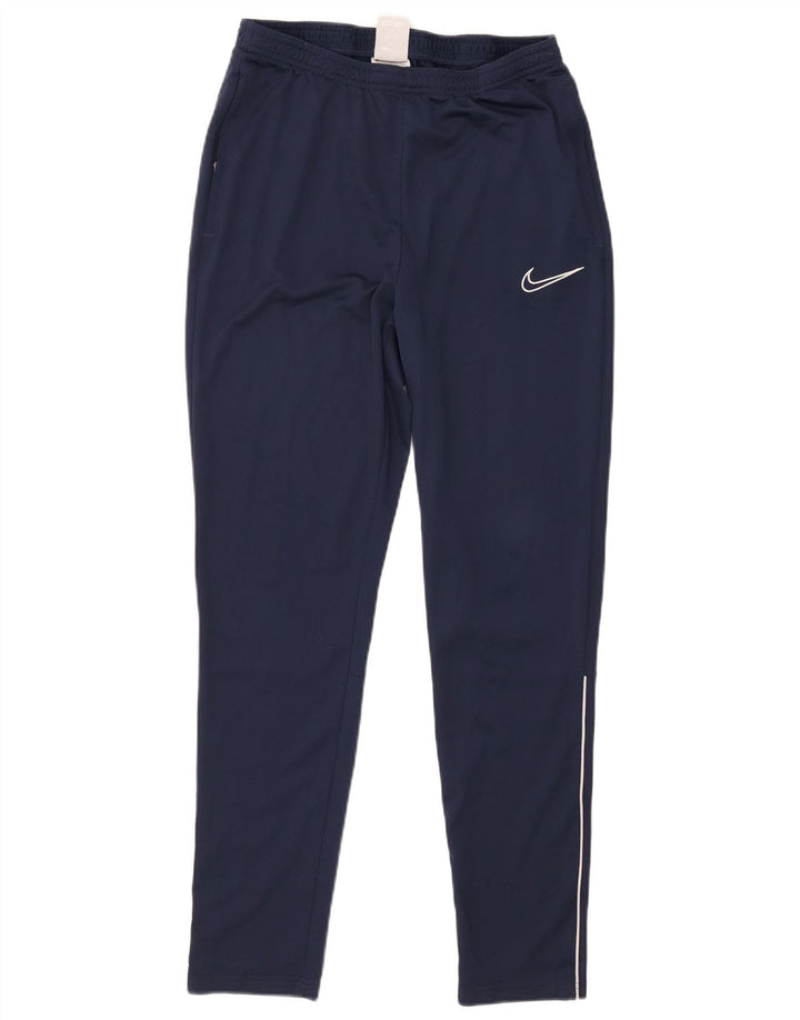 Pantalón De Chándal Nike Dri Fit Para Hombre Poliéster Azul Marino Mediano