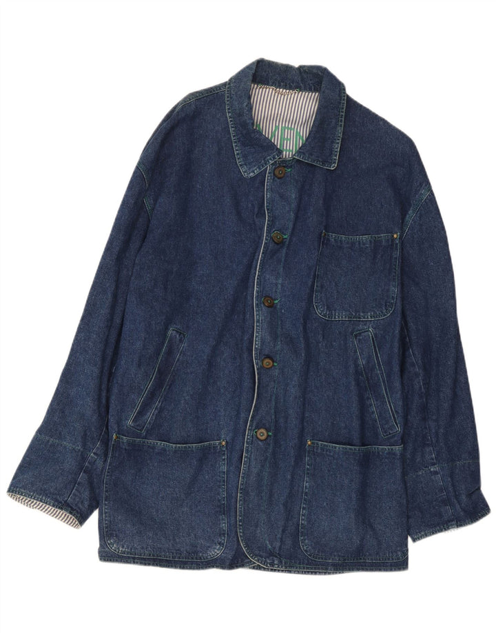 Seventy Chaqueta vaquera para hombre UK 40 Large Azul