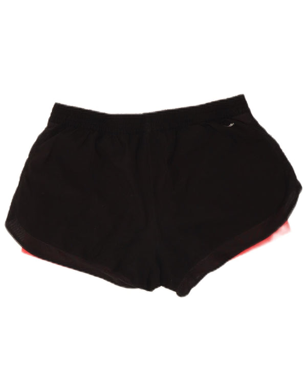 ADIDAS Womens Climalite Sport Shorts UK 12/14 Medium Black Polyester