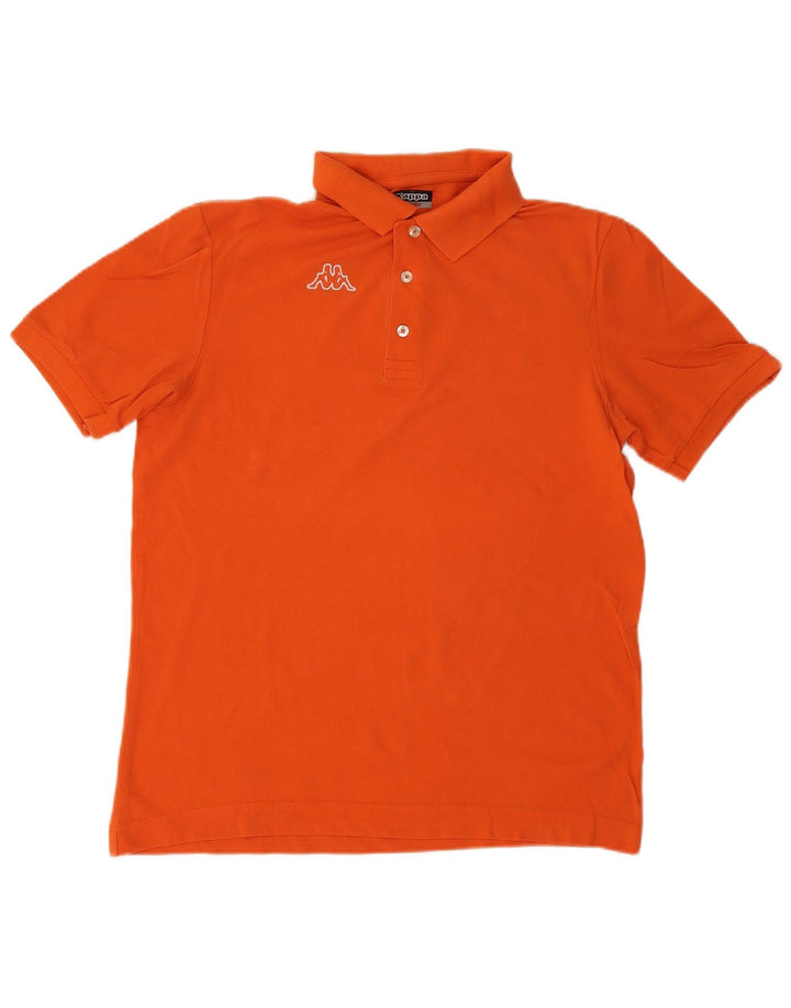 Kappa Polo Hombre Naranja Grande