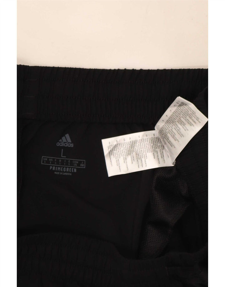 Pantalón De Chándal Adidas Hombre Grande Negro Poliéster