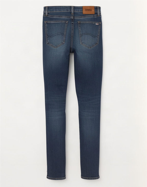 Tommy Hilfiger Vaqueros pitillo Simon para hombre W30 L32 Algodón azul marino