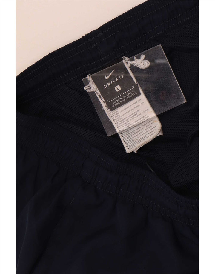 Nike - Pantalones de chándal Dri Fit para hombre, talla grande, poliéster, color azul marino