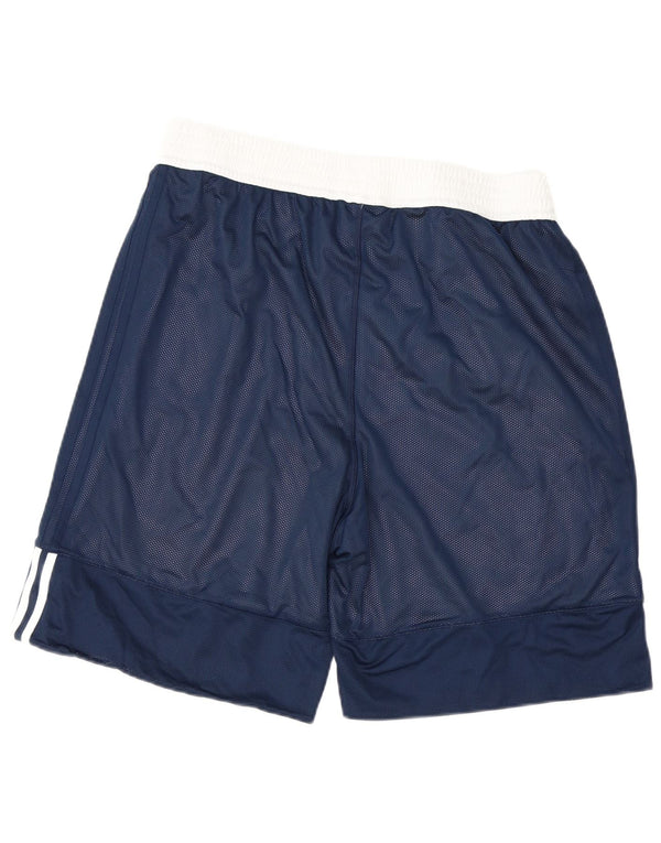 Adidas - Pantalones cortos deportivos Scaligera Basket Verona para hombre, talla 3XL, color azul marino
