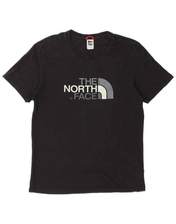 The North Face Camiseta gráfica para hombre Top Medium Black Cotton