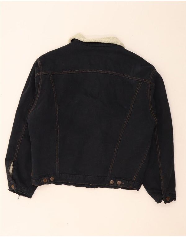 AMERICANINO Chaqueta vaquera para hombre UK 36 Small Azul marino