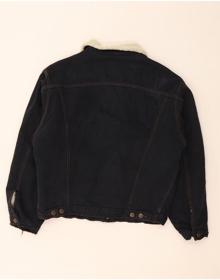 AMERICANINO Chaqueta vaquera para hombre UK 36 Small Azul marino