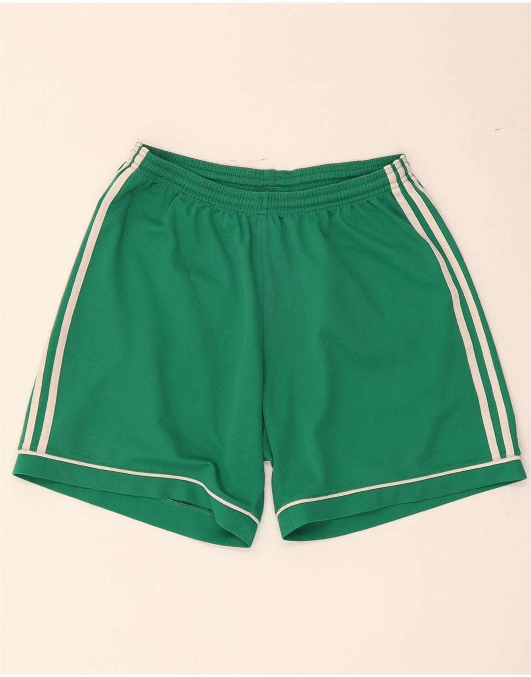 Pantalones cortos deportivos Adidas Climalite para hombre Poliéster verde medio