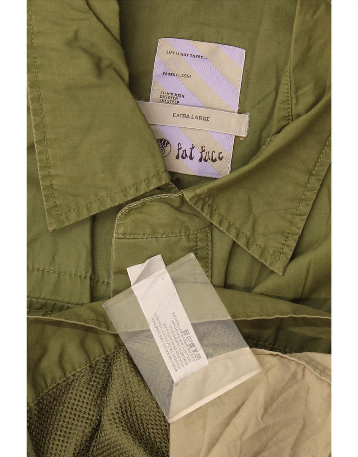 Chaqueta utilitaria para hombre Fat Face UK 42 XL Algodón verde