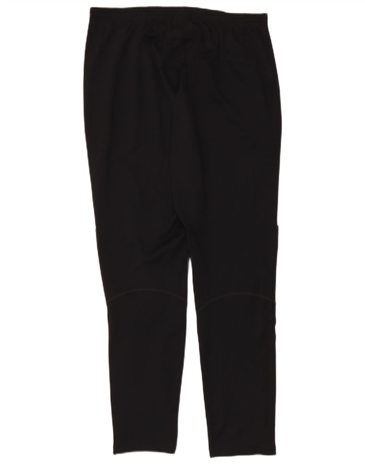 Nike Pantalones de chándal Dri Fit para Hombre XL Negro Colorblock Poliéster