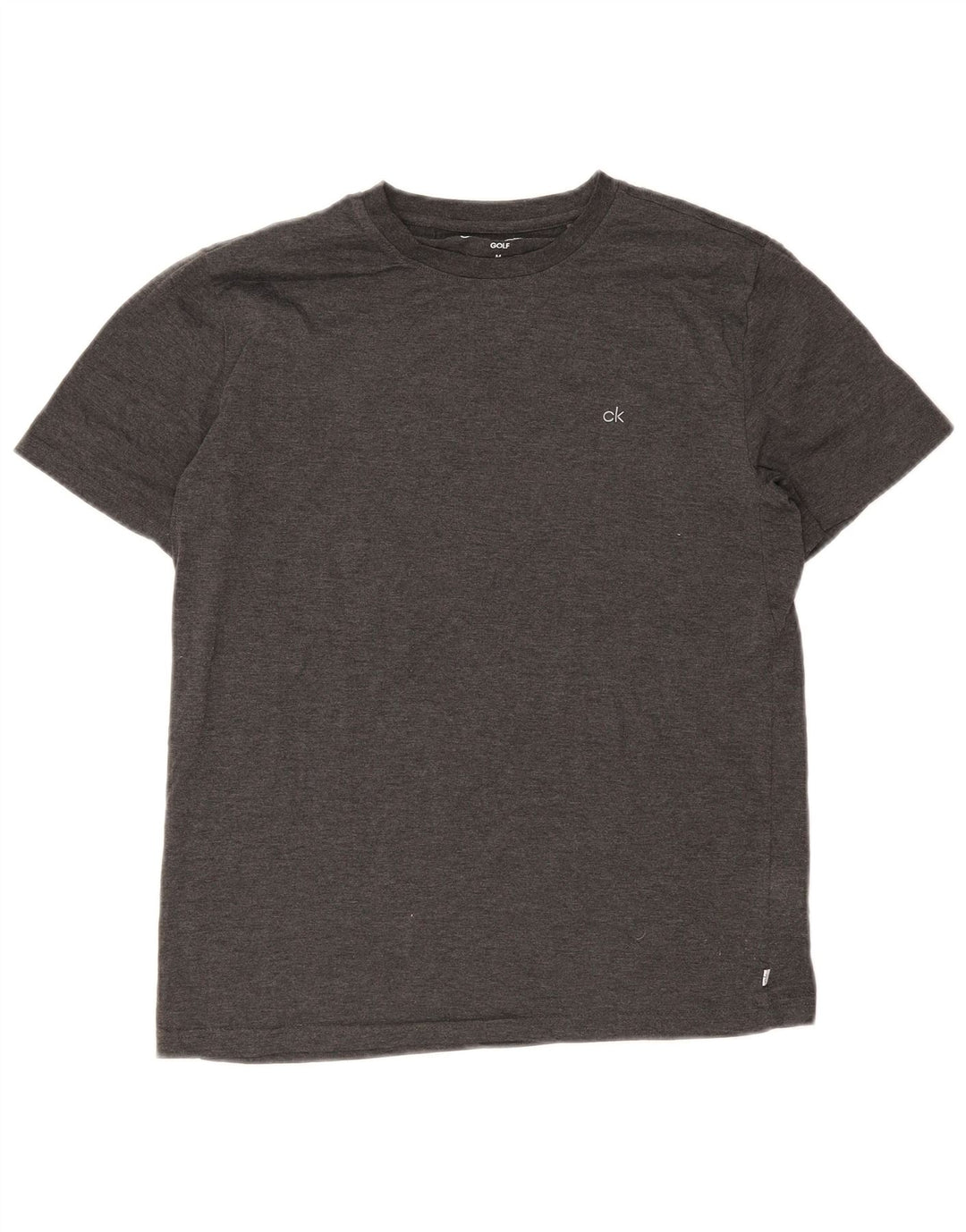 Camiseta Calvin Klein Hombre Top Poliéster Gris Medio