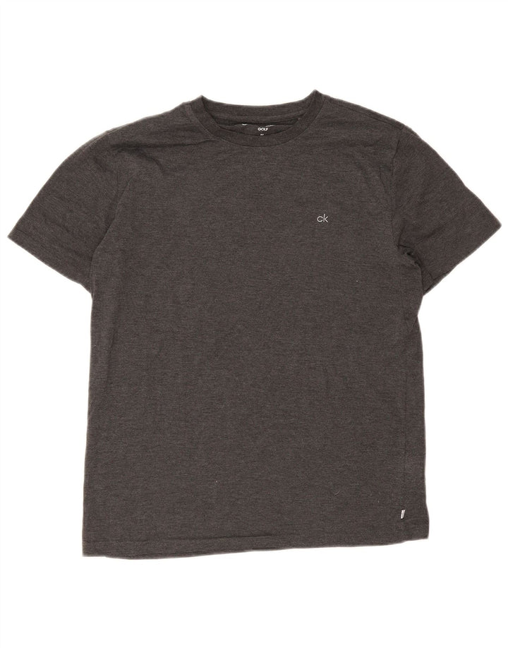 Camiseta Calvin Klein Hombre Top Poliéster Gris Medio
