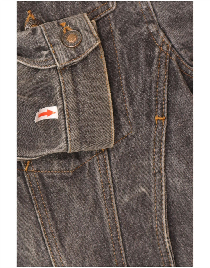 Tavarner Chaqueta vaquera para mujer UK 44 Algodón gris medio