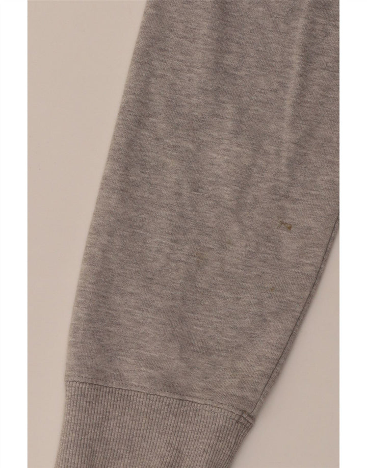 ADIDAS Hombre Sudadera Gráfica Jumper Algodón Gris Medio