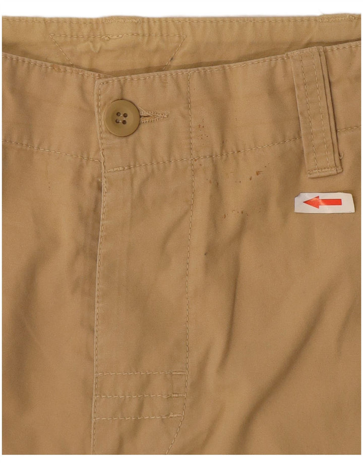 Meltin' Pot Pantalones cortos cargo para hombre W34 Algodón beige grande