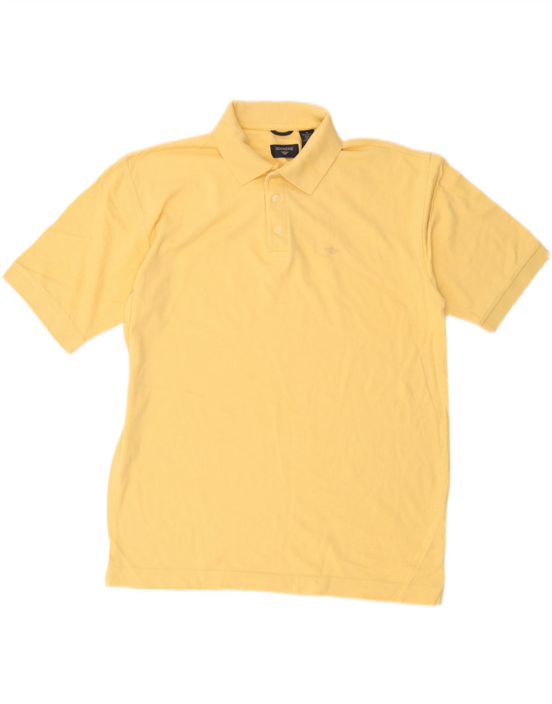 Dockers Polo Hombre Algodón Amarillo Medio