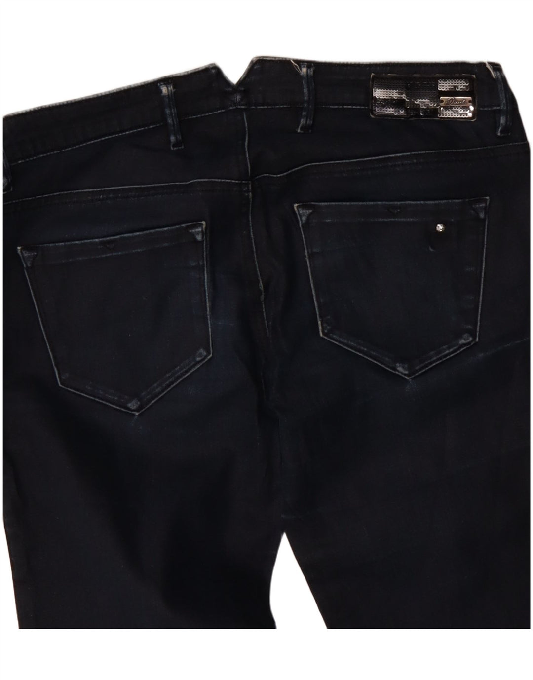 DIESEL Vaqueros Cherick Slim Tapered para Mujer W27 L32 Algodón Azul Marino