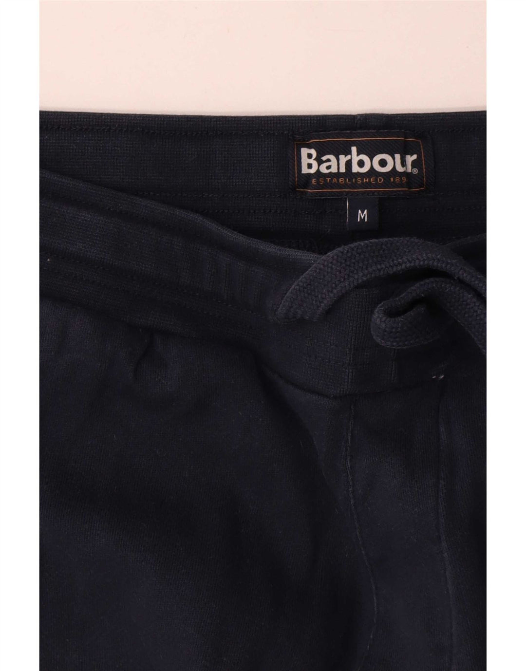 Barbour Hombre Pantalones De Chándal Joggers Medium Azul Marino Algodón