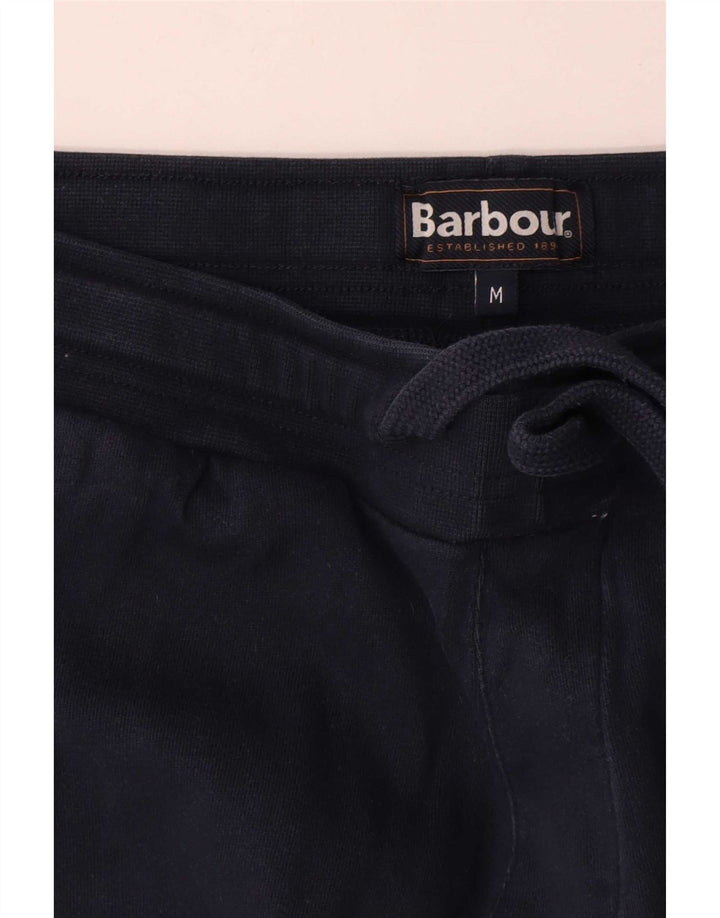 Barbour Hombre Pantalones De Chándal Joggers Medium Azul Marino Algodón