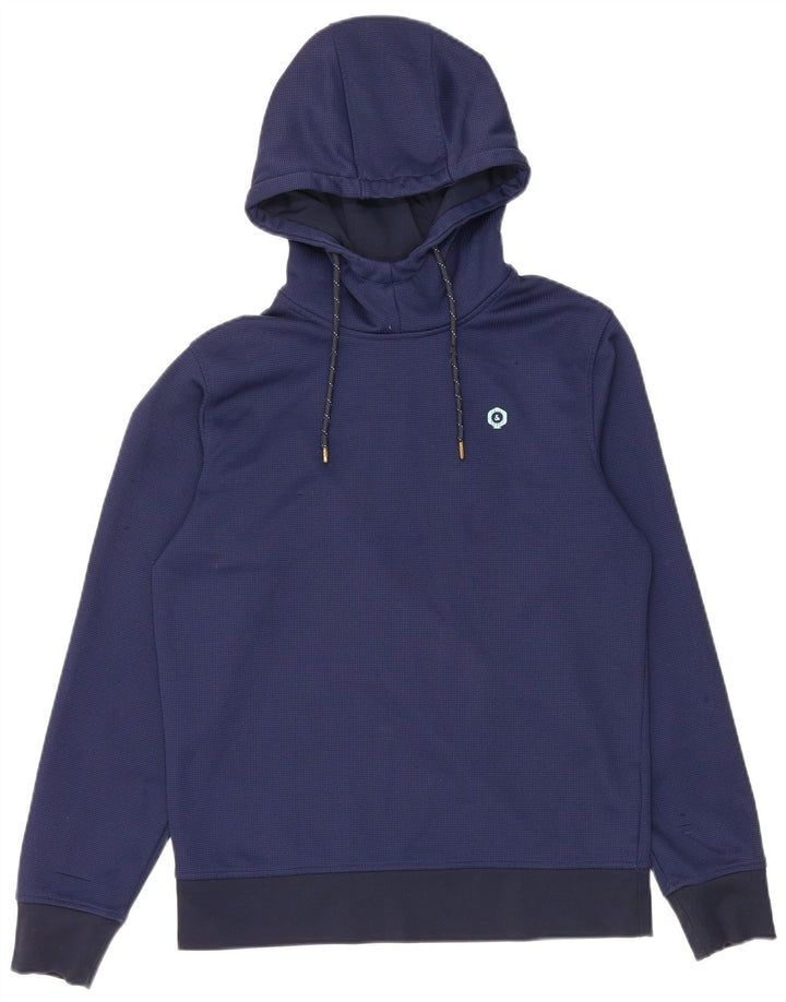 Jack & Jones Hombre Sudadera con Capucha Jersey Azul Medio Poliéster