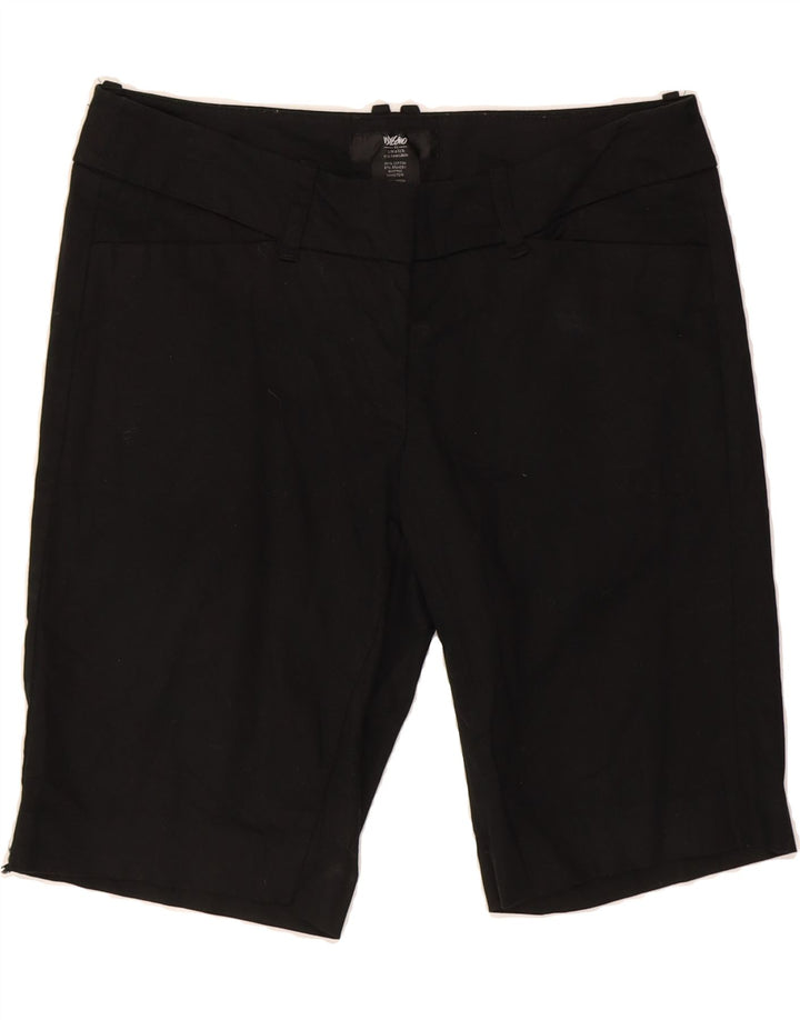 MOSSIMO Womens Casual Shorts US 6 Medium W30 Black Cotton Vintage Mossimo and Second-Hand Mossimo from Messina Hembry 