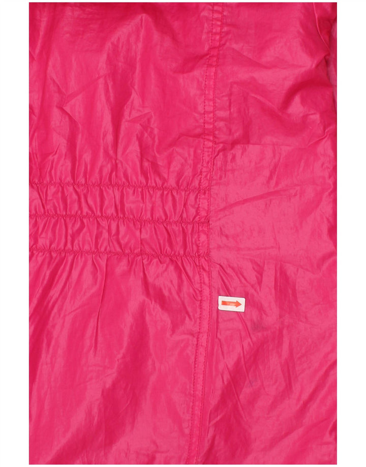 CHAMPION Chaqueta cortavientos con capucha para niña 9-10 años Rosa Poliéster
