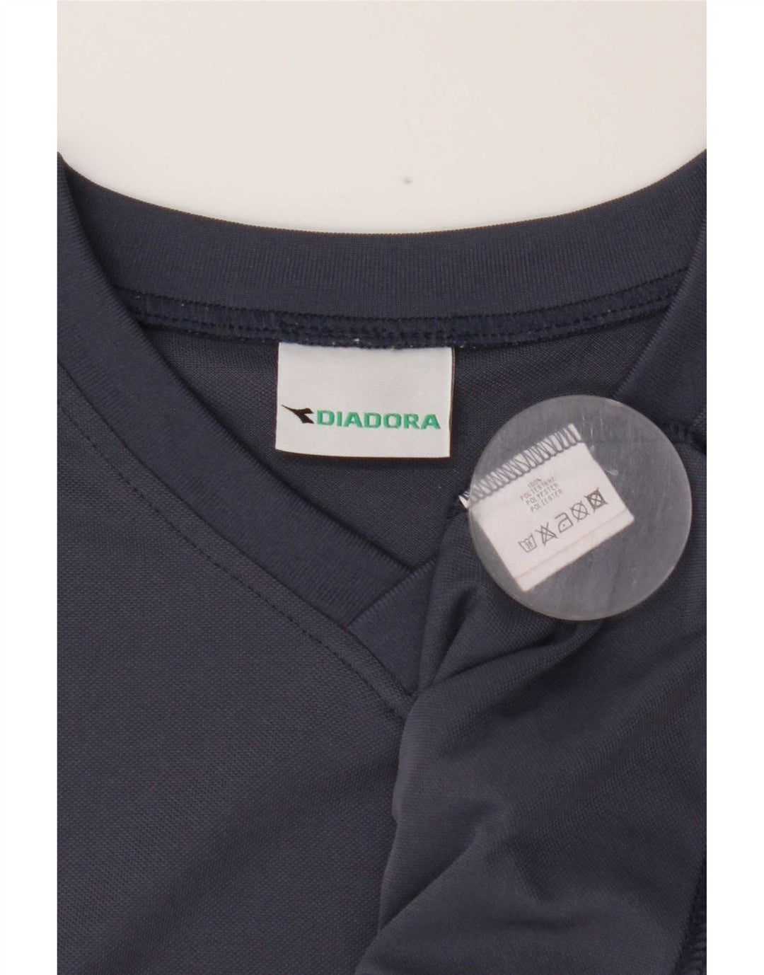Diadora Hombre Camiseta Top Medium Azul Marino Poliéster
