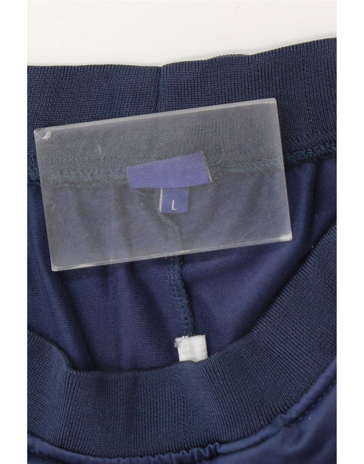 Asics - Pantalón de chándal para hombre, talla grande, azul marino