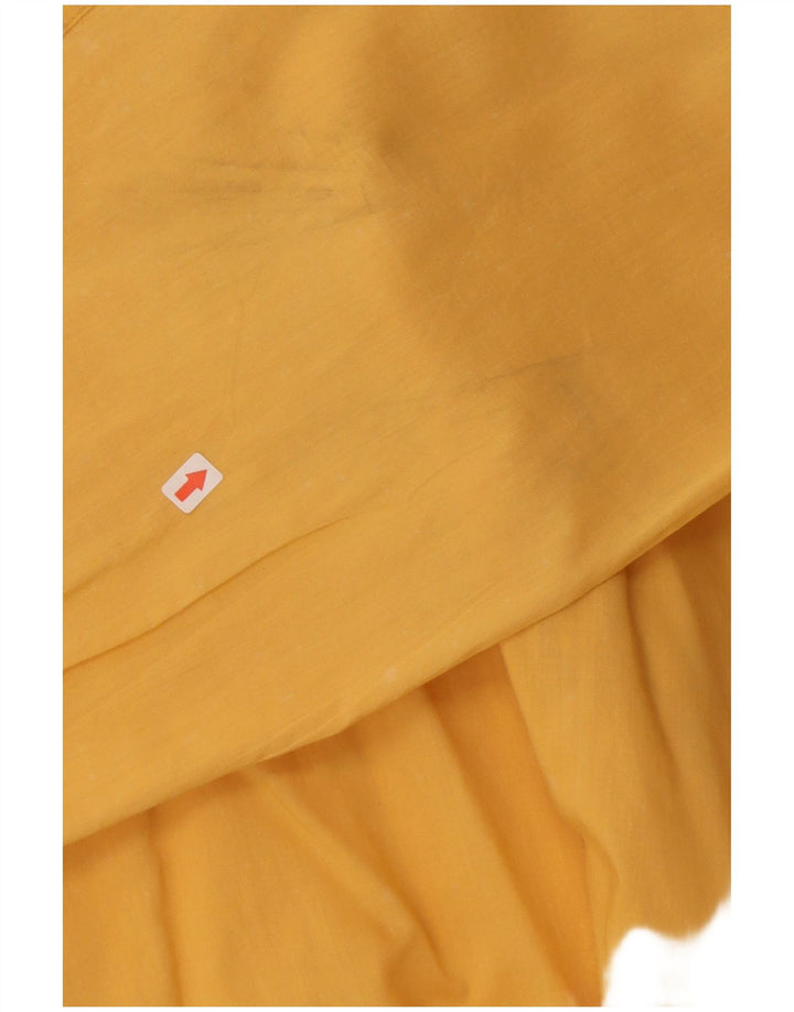 Gianni Versace Camisa Hombre IT 48 Algodón Amarillo Medio