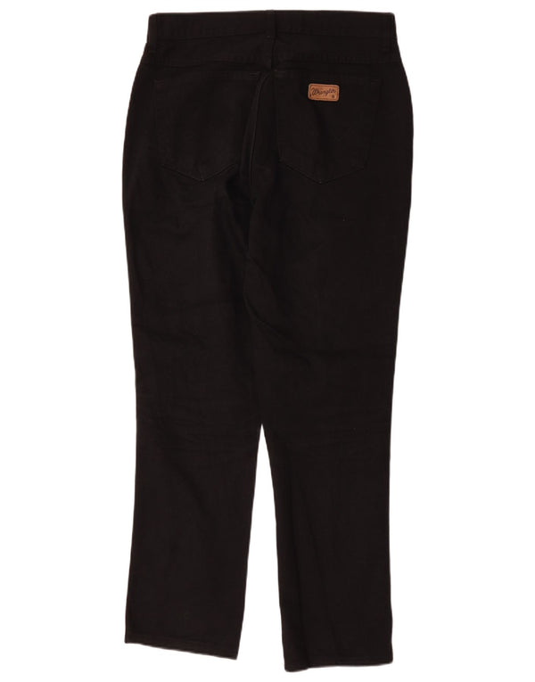 Wrangler Jeans cónicos de cintura alta para mujer US 14 XL W32 L29 Algodón negro
