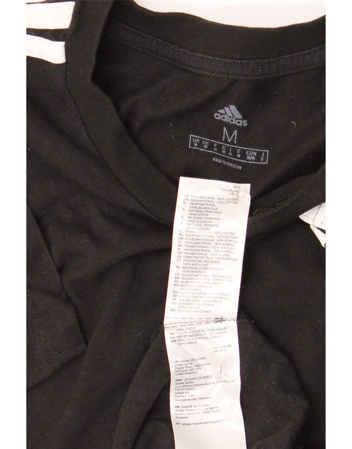 Camiseta Adidas Hombre Top Medium Negro Algodón