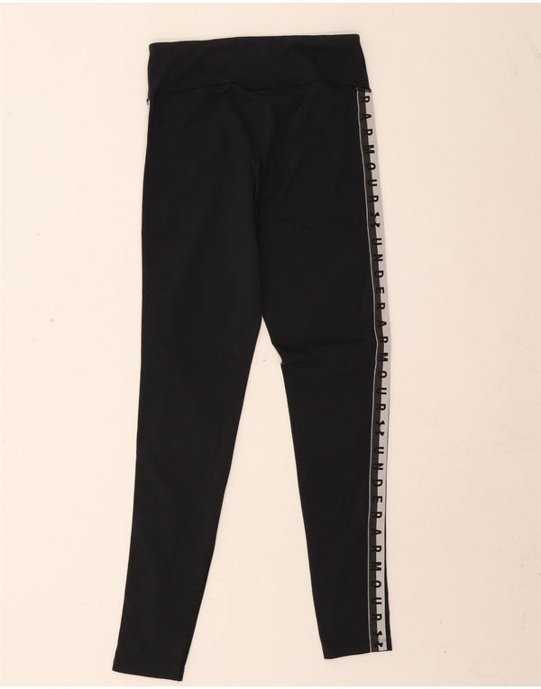 Under Armour Leggings gráficos Heat Gear para mujer Reino Unido 8 Small Algodón negro