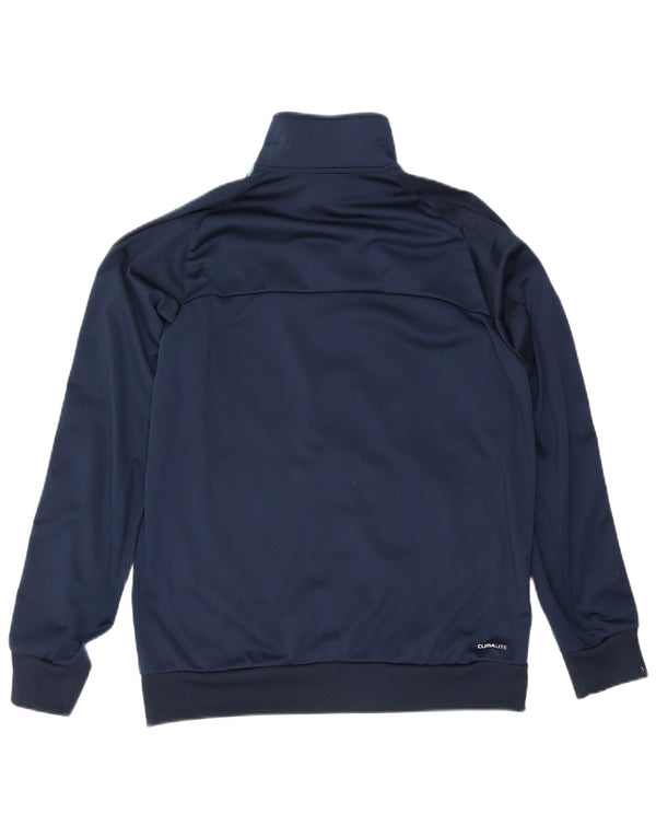 Adidas Mens Climalite Chándal Top Chaqueta Reino Unido 42/44 Grande Azul Marino