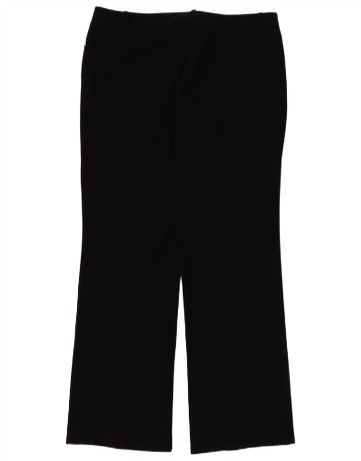 Jaeger Pantalones Casuales Bootcut para Mujer W36 L32 Negro