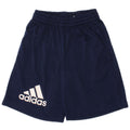 Adidas Pantalones cortos deportivos Climalite Graphic para niños 5-6 años Azul marino Poliéster