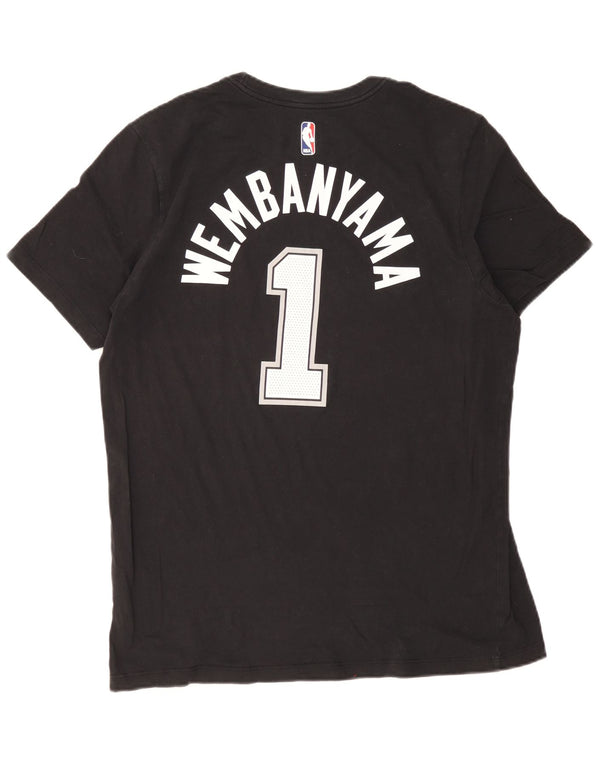 Nike San Antonio Spurs Graphic Camiseta para hombre XL Algodón negro