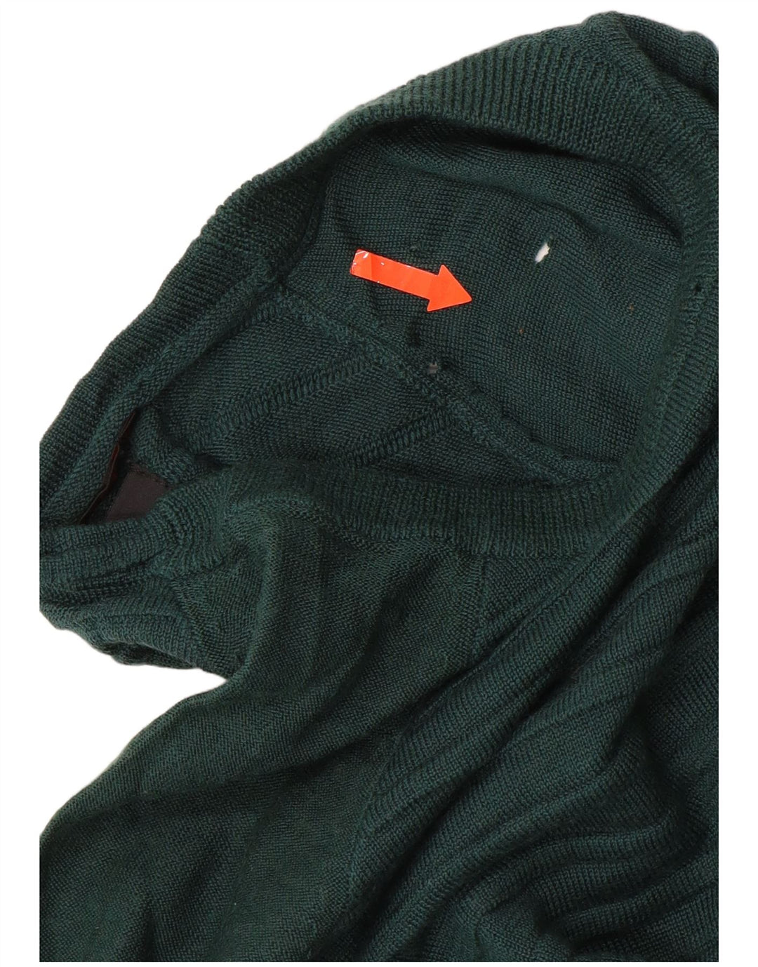 CARRERA Suéter tipo jersey para mujer con cuello barco UK 14 Rayas verdes medianas