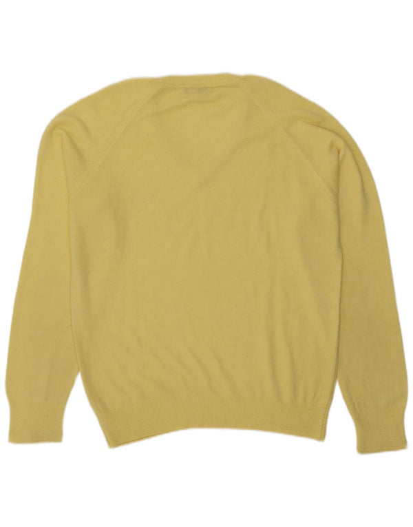 Kappa Hombre Jersey Con Cuello En V Jersey Acrílico Amarillo Medio