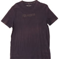 Guess Mens Regular Graphic Camiseta Top Grande Azul Marino Algodón